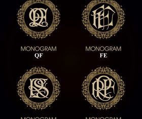 QF monograms in vector