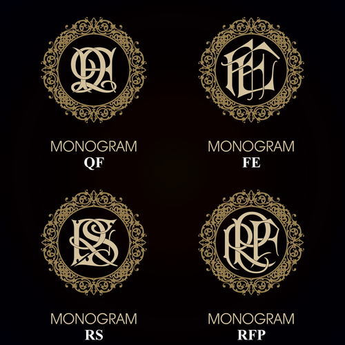 QF monograms in vector