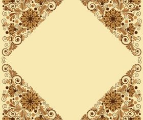 Rhombus pattern seamless background vector