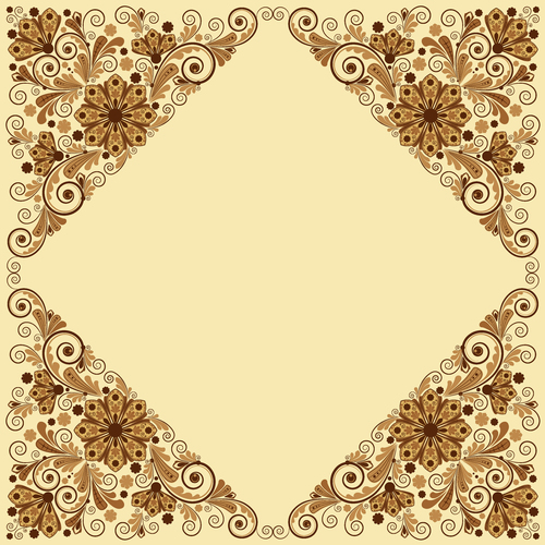 Rhombus pattern seamless background vector