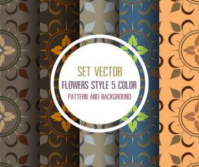 Seamless texture with flowers vector