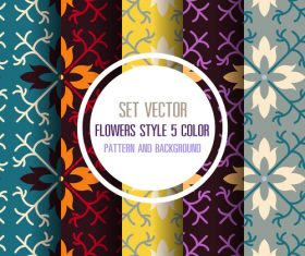Strong chromatic aberration pattern seamless background vector