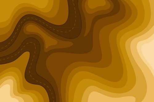 Topographic abstract background vector
