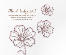 Vectorious floral background