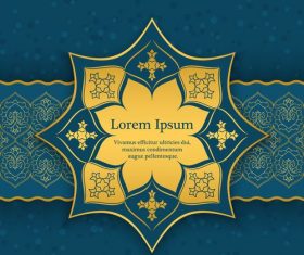 Banner and backgrounds oriental style vector