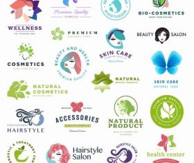 Beauty and hairdressing logo vector