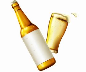 Beer advertising vector