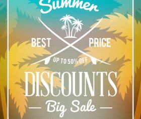 Best price sale flyer vector