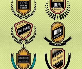 Best quality commercial label vector