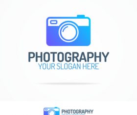 Brand photography logo vector