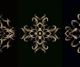 Flower style mandala ornament vector