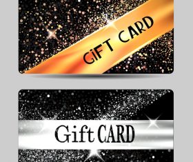 Gift card combination vector