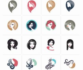Hairdressing logo vector