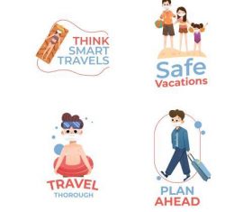 Illustration Covid-19 prevention concept vector