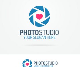 Logo photostudio vector