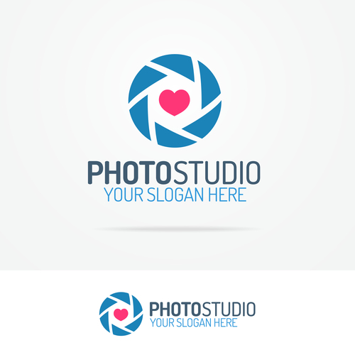 Logo photostudio vector
