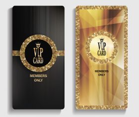 Luxury VIP members only invitation vector