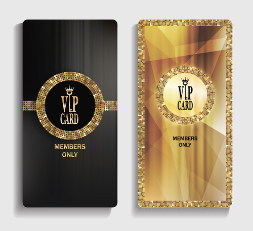 Luxury VIP members only invitation vector