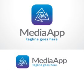 Media App logo vector