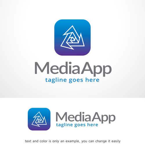 Media App logo vector