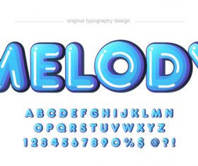 Melody style text vector