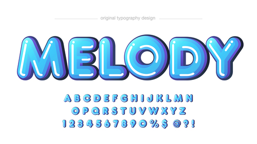 Melody style text vector