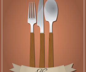 Menu design vector