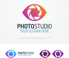 Photostudio logo vector
