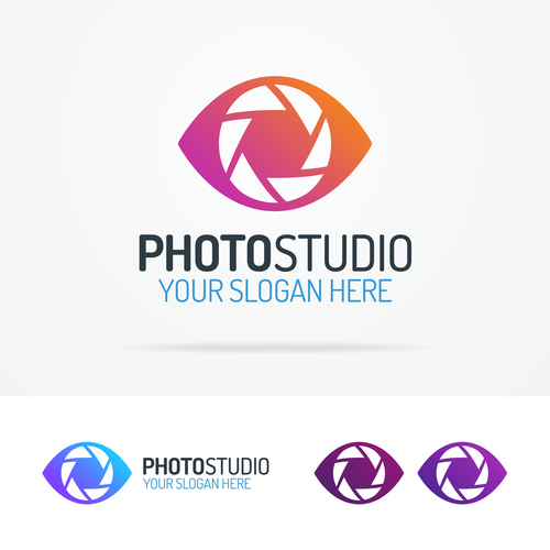 Photostudio logo vector