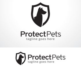 Protect Pets logo vector