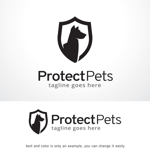 Protect Pets logo vector
