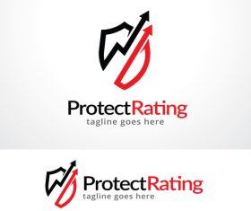 Protect Rating logo vector