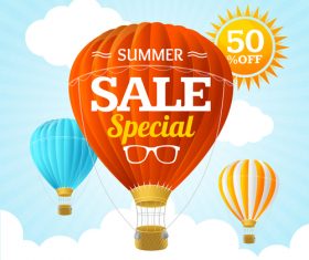 Sale special flyer vector