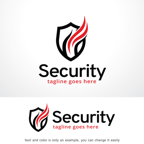 Security logo vector
