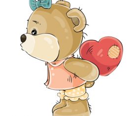 Send you my heart vector