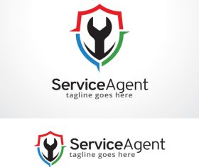Service Agent logo vector