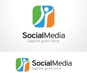 Social Media logo vector