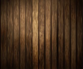 Solid wood plank background vector