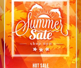 Special offer sale flyer vector