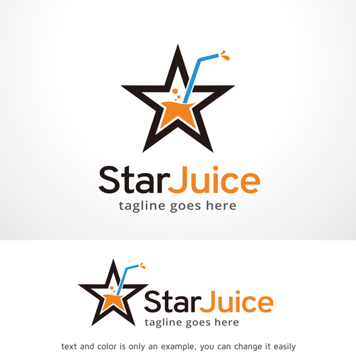 Star Juice logo vector