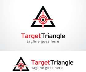 Target Triangle logo vector