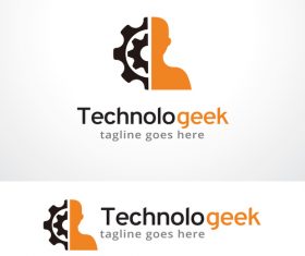Technologeek logo vector