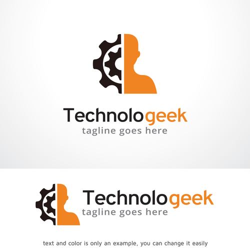Technologeek logo vector