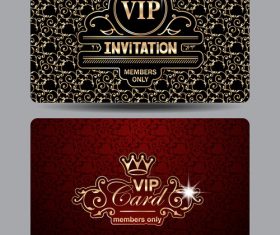 VIP Invitation Vector