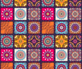 36 mandala patterns vector