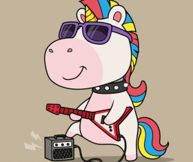 Animal singer vector