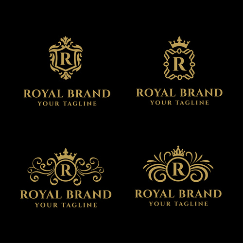 Bundle Royal Brand Logo Vector