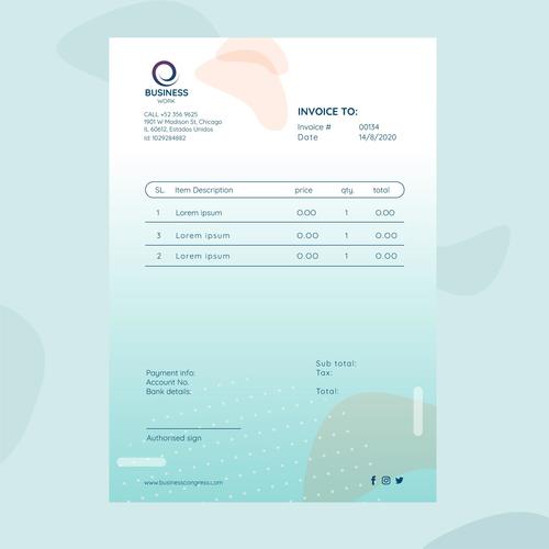 Business document vector