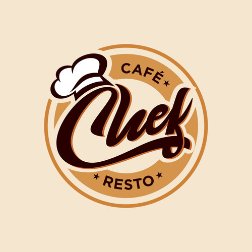 Chef logo vector