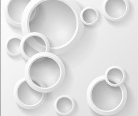 Circle abstract background vector